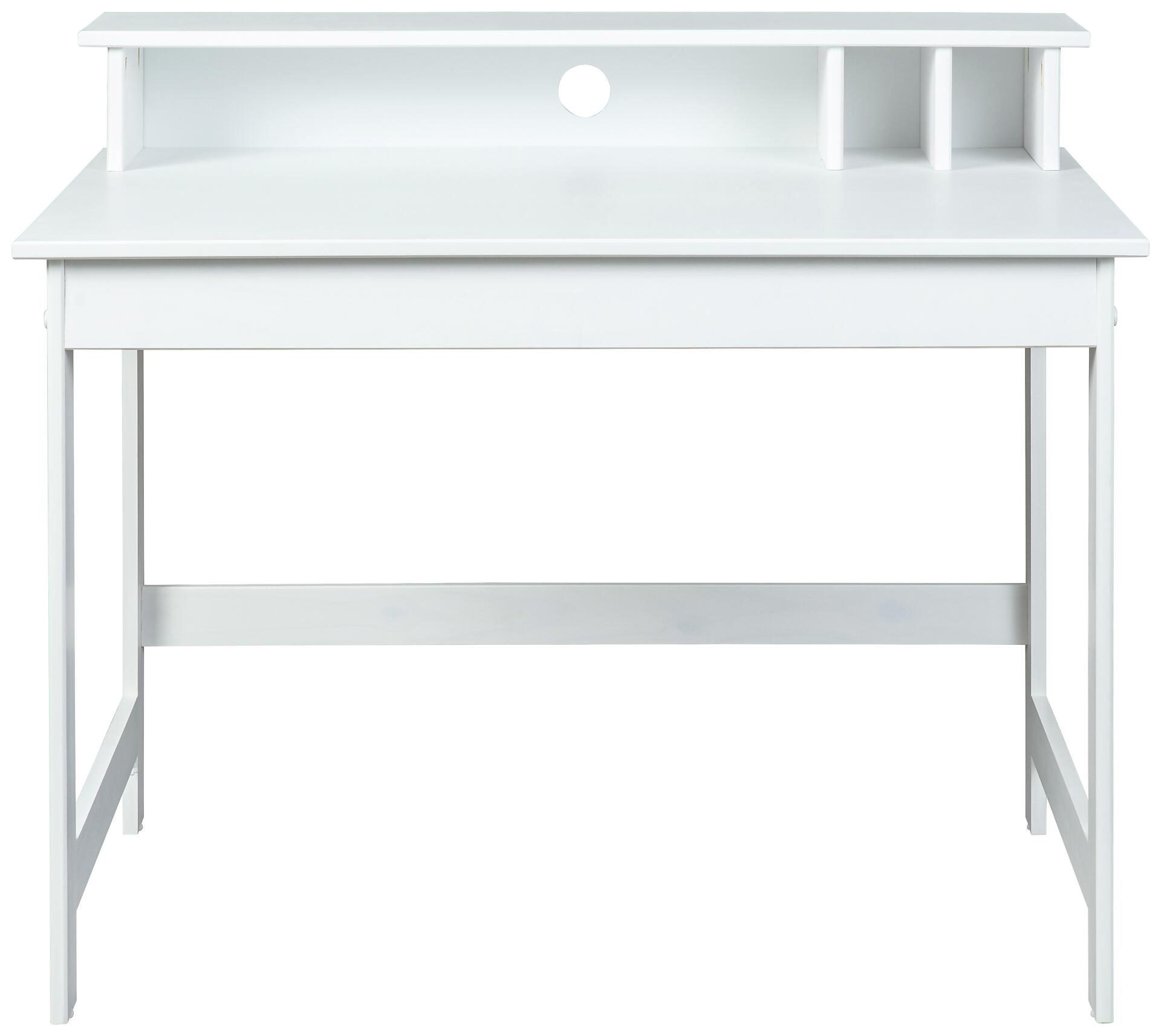 Schreibtisch Hilda weiß B/H/T: ca. 110x76x69 cm