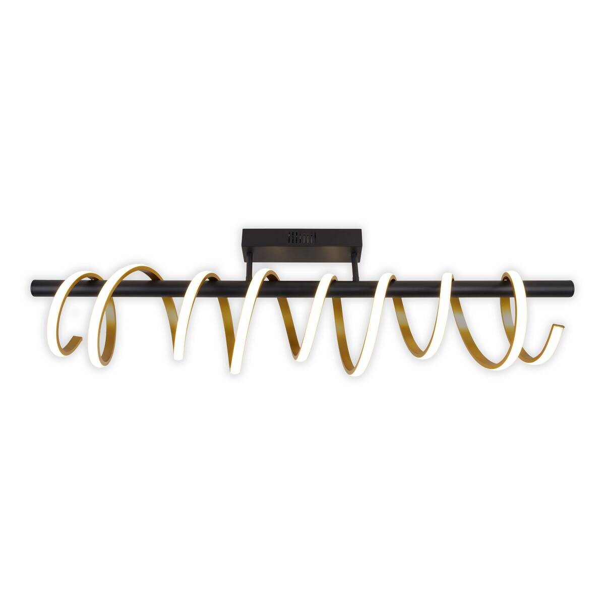 Näve Leuchten Deckenleuchte 1374358 gold Kunststoff Metall B/H/T: ca. 20x27x100 cm null 1 Brennstellen