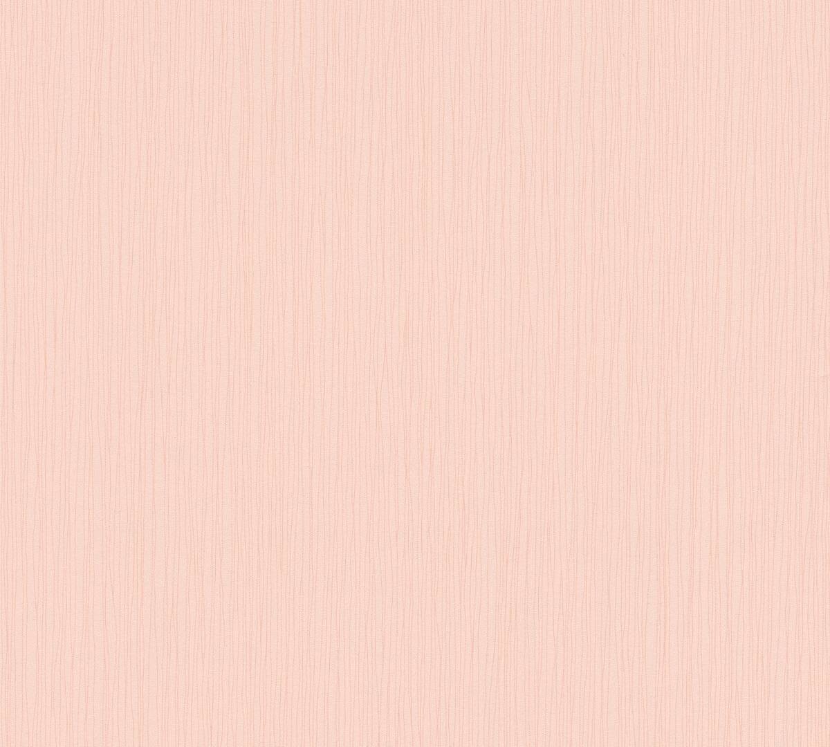 A.S.Creation Vliestapete Attractive Uni apricot B/L: ca. 53x1005 cm