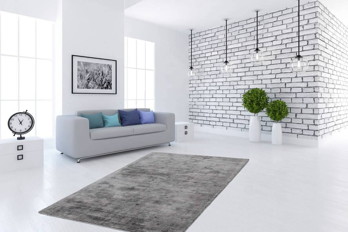 360Living Teppich Luxury grau B/L: ca. 160x230 cm