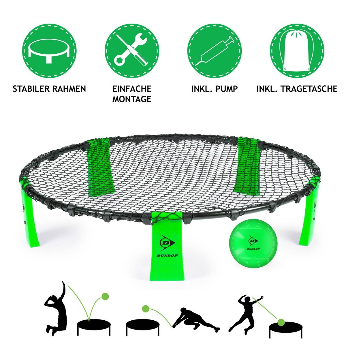 Dunlop Spyderball Set grün B/H/L: ca. 90x20x90 cm