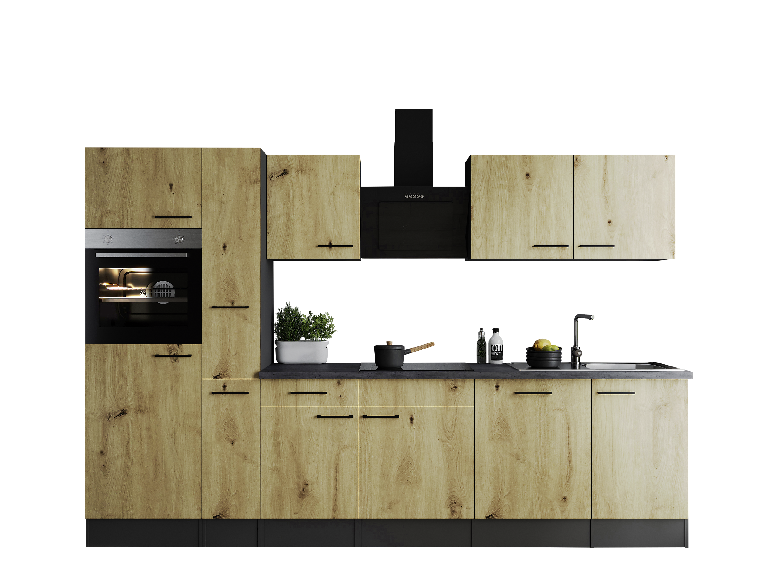 Küchenblock Oliver B/H/T: ca. 310x205x60 cm