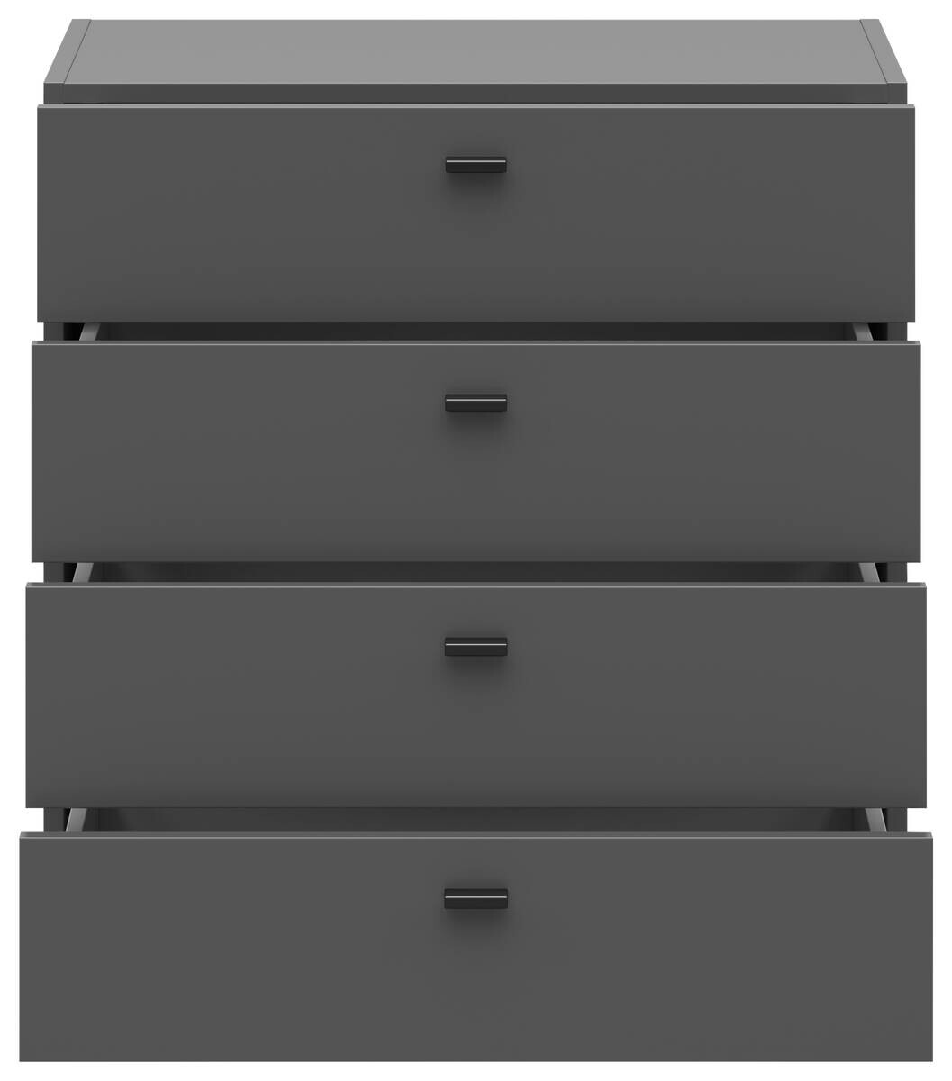 Schubkastenkommode System 64 anthrazit matt B/H/T: ca. 64x64x35 cm Schubkastenkommode System 64 anthrazit matt B/H/T: ca. 64x64x35 cm