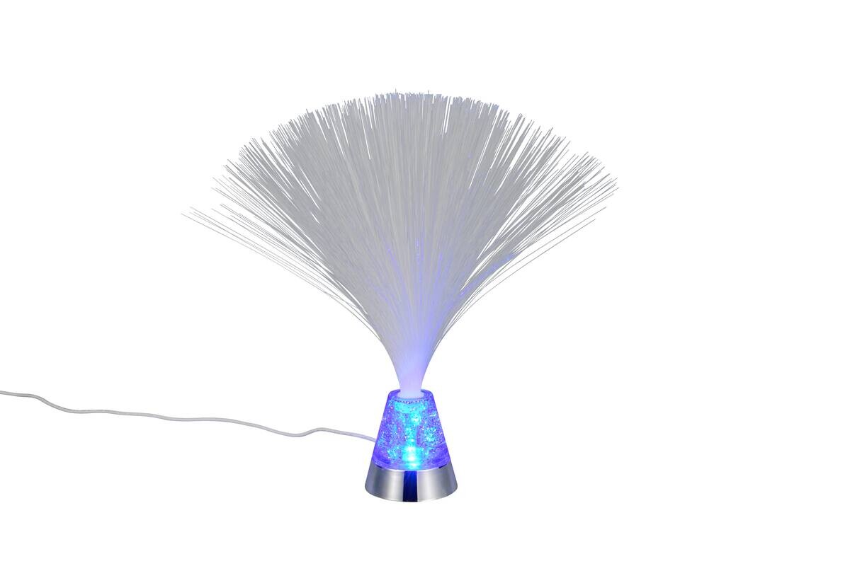 Reality Leuchten LED-Tischleuchte Punk Chrom Kunststoff B/L: ca. 8x31,5 cm