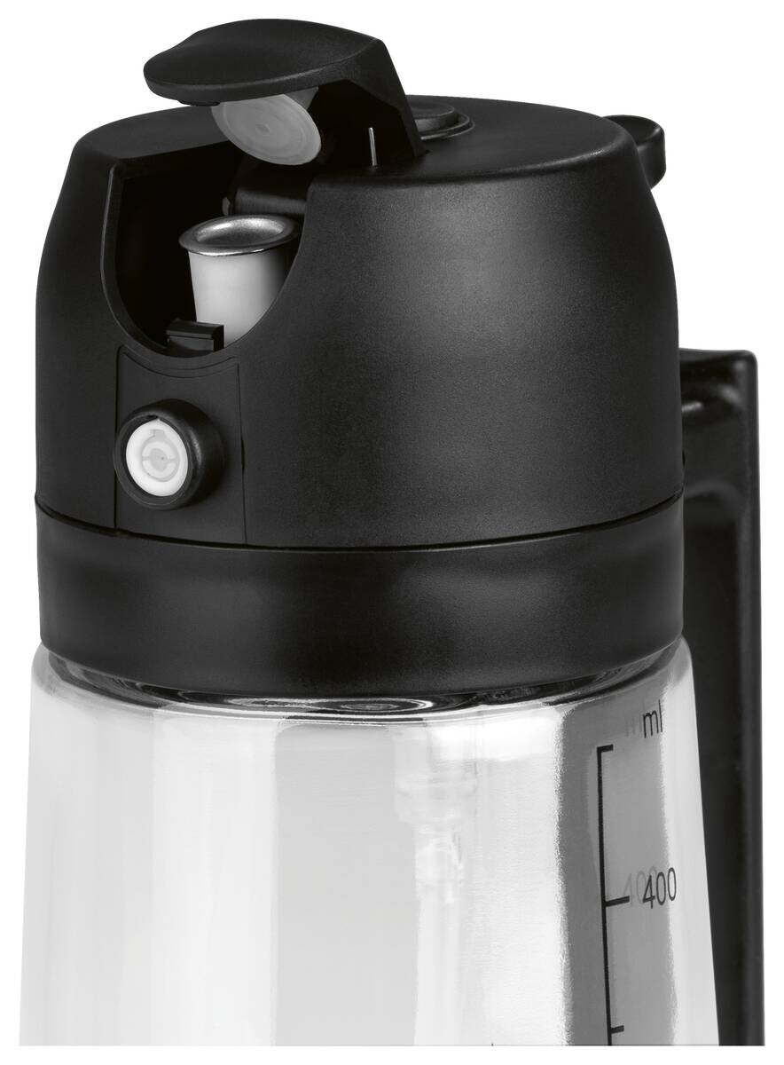 GOURMETmaxx Haushaltshelfer schwarz Kunststoff B/H/L: ca. 9,2x19,9x9 cm