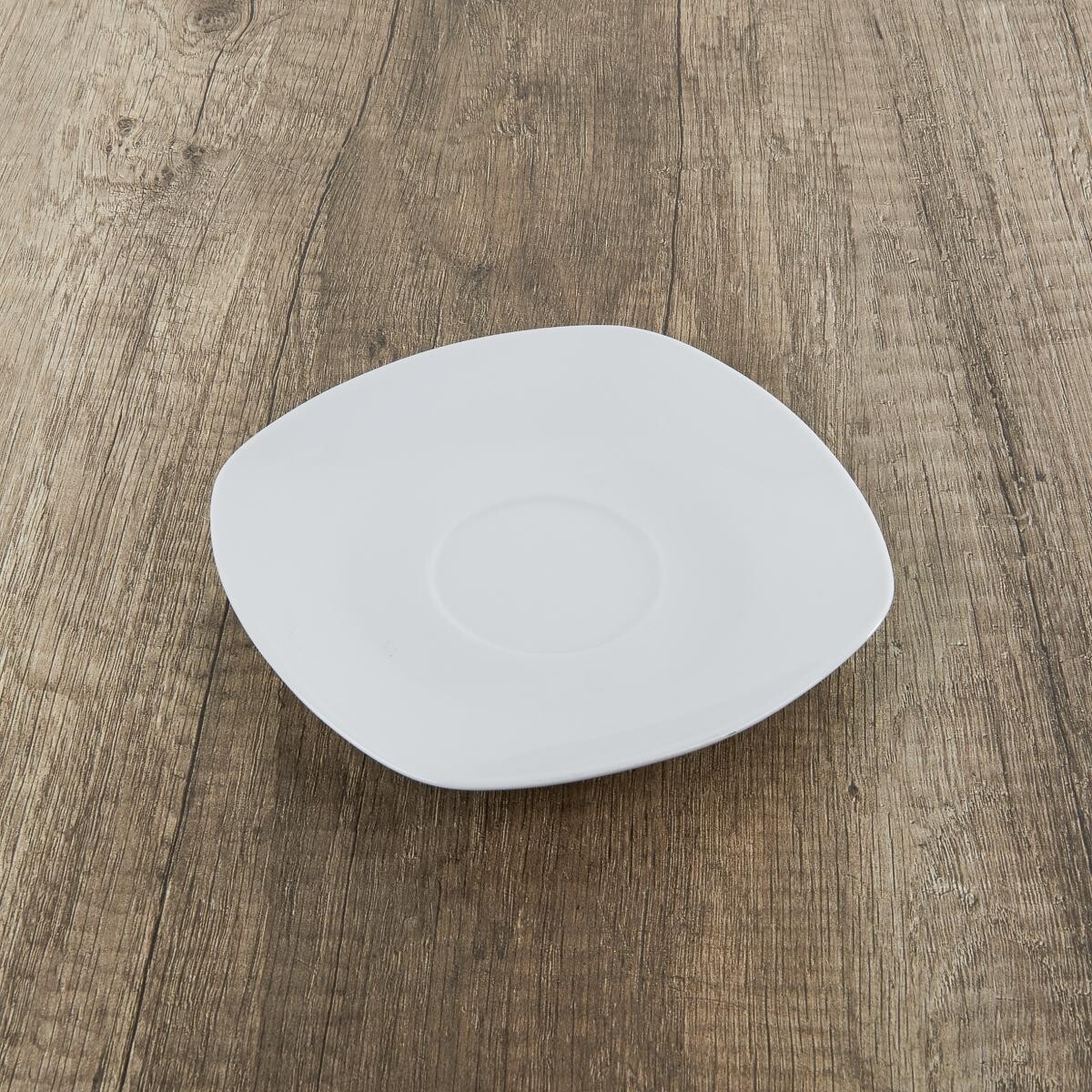 Untertasse weiß Porzellan D: ca. 14,5 cm