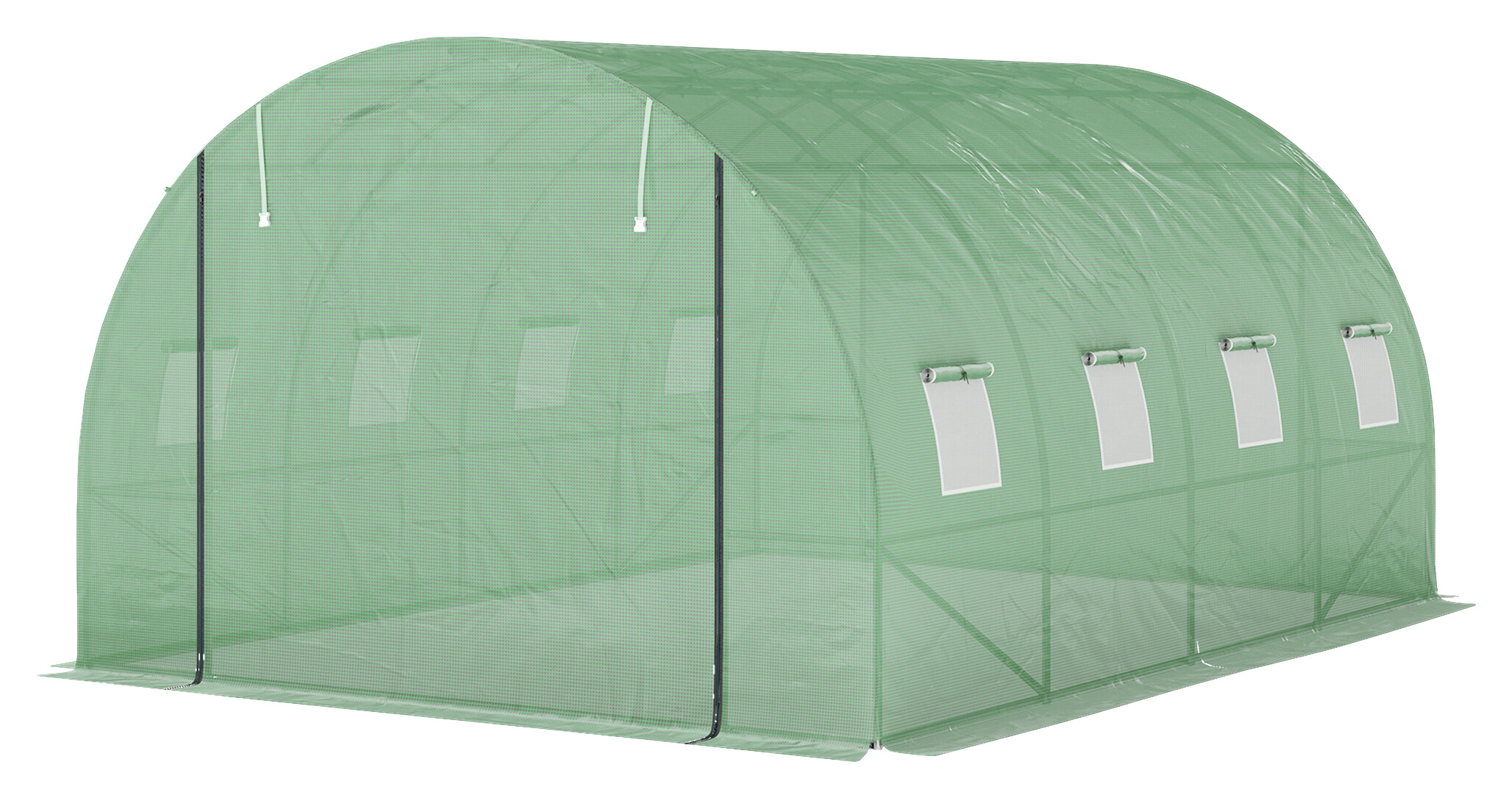 Outsunny Folientunnel B/H/L: ca. 298x198x398 cm