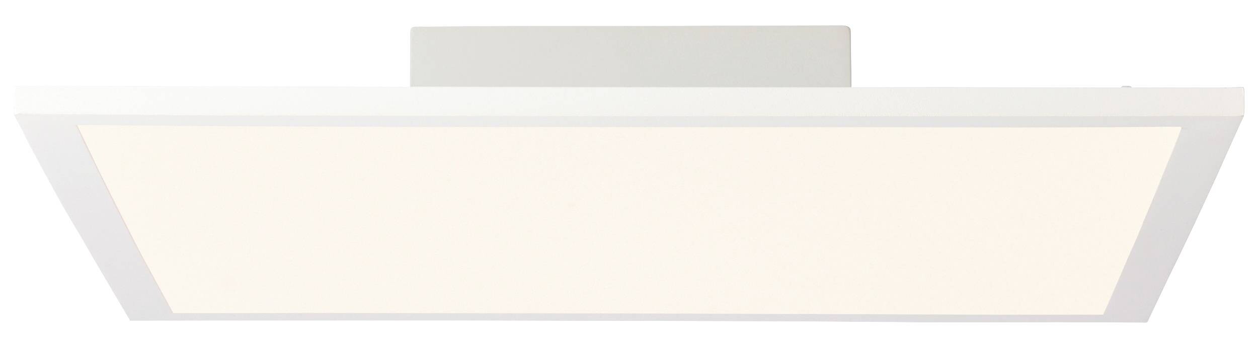 Brilliant Deckenleuchte Buffi G90356A05 weiß Metall Kunststoff B/H/L: ca. 39,5x5x39,5 cm