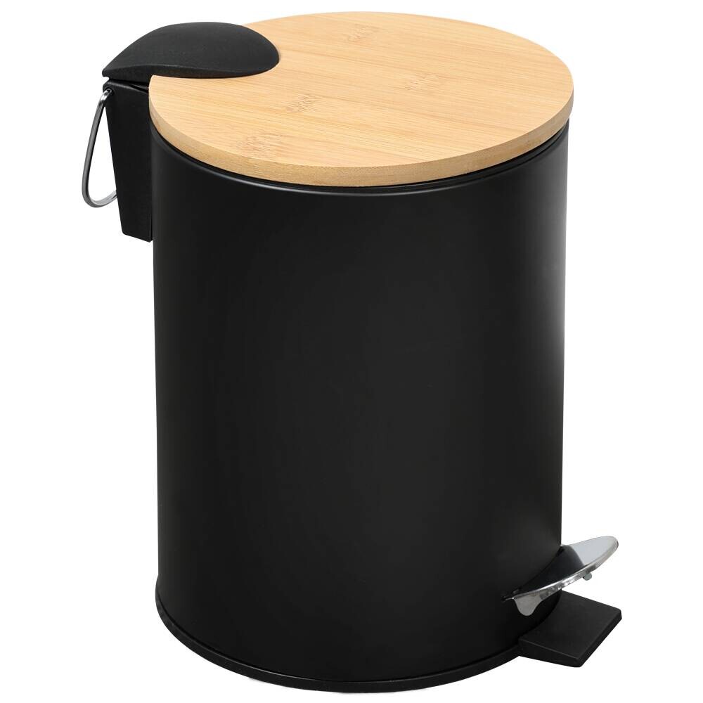 Kosmetikeimer schwarz Kunststoff B/H/L: ca. 17x24x17 cm ca. 3 l