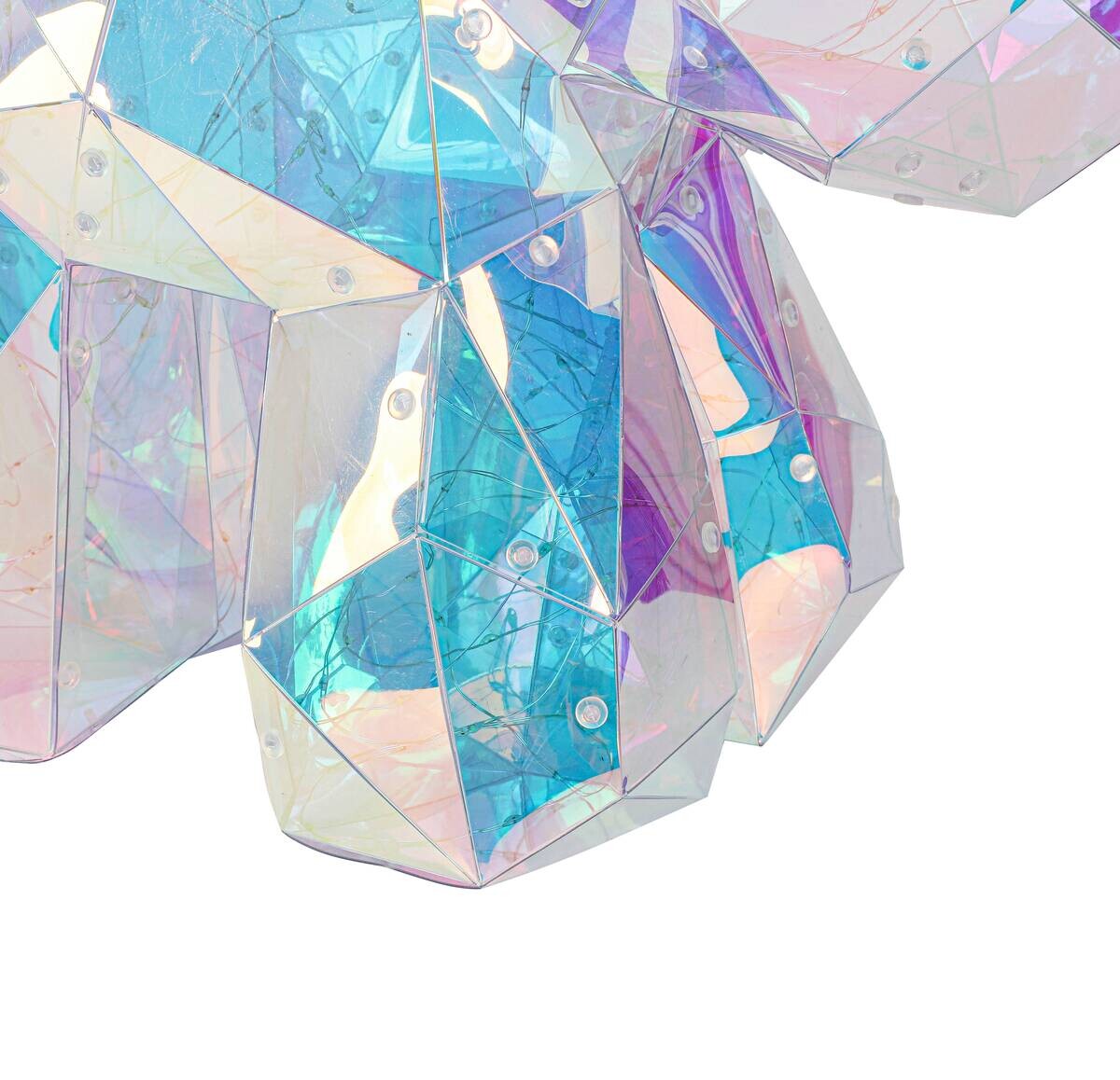 Nolo LED-Dekoleuchte Einhorn transparent Kunststoff