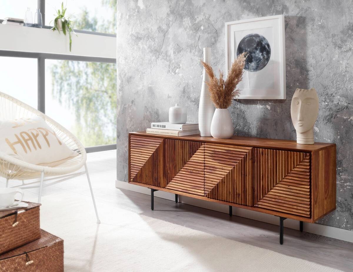 Lowboard rosenholz Nachbildung B/H/T: ca. 140x54x33 cm