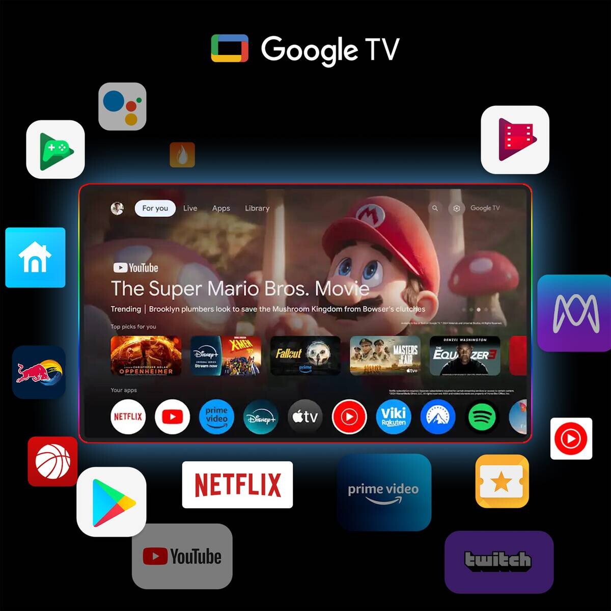 CHiQ LED-Fernseher U55M10V