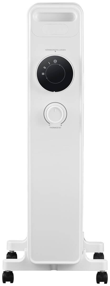 Ölradiator NY2009-22M weiß Kunststoff Metall B/H/L: ca. 24x64x33 cm ca. 2000 W