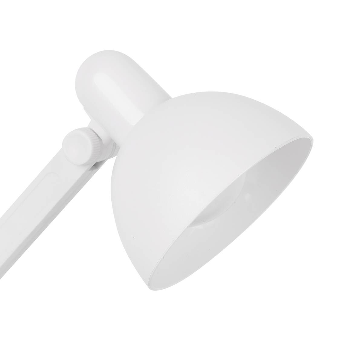 Nolo LED-Tischleuchte Brian weiß Kunststoff B/H/T: ca. 13x35x13 cm