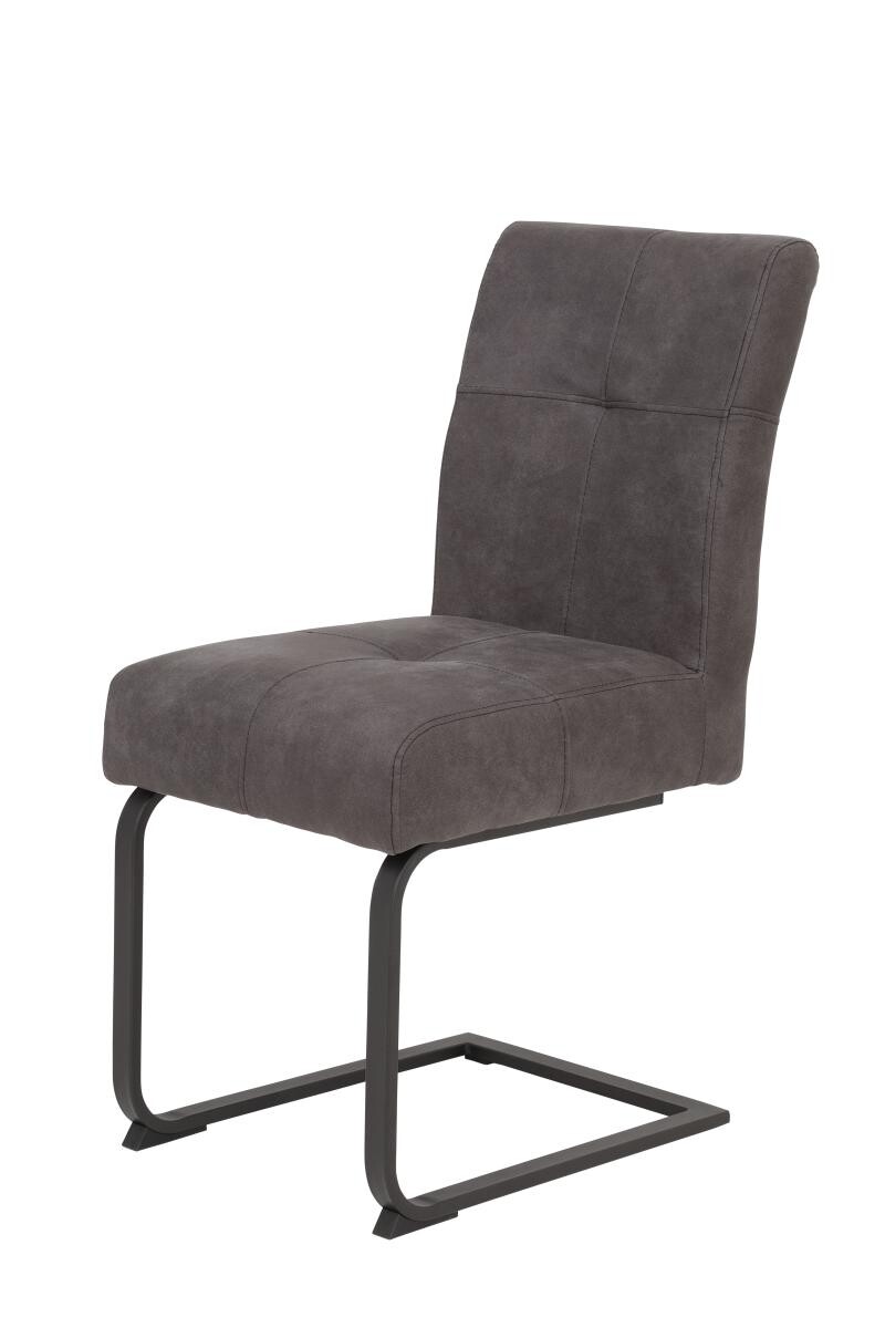 Schwingstuhl Luise anthrazit Vintage B/H/T: ca. 43x91x65 cm