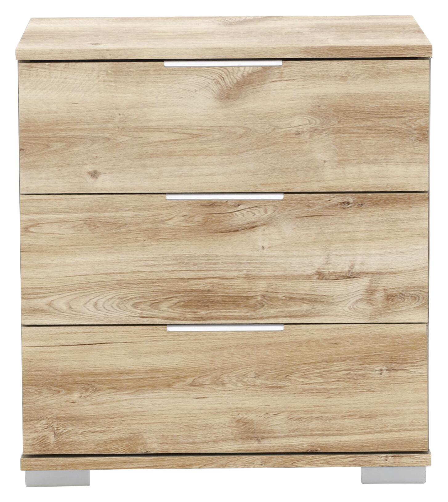 Nachtkonsole Easy Plus Eiche Nachbildung B/H/T: ca. 52x58x38 cm