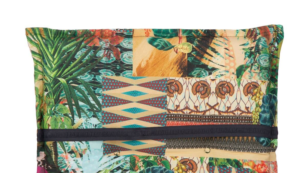 Beo Saumauflage für Niederlehner Texas bunt Polyester-Mischgewebe B/L/S: ca. 46x98x8 cm 2er Set