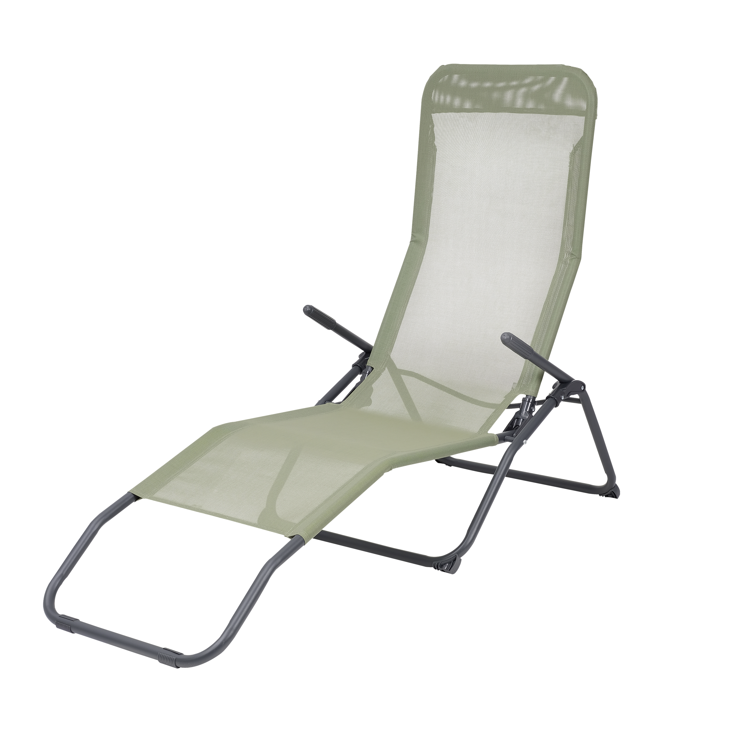 POCOline Wellnessliege salbei Textilene B/H/L: ca. 59x98x145 cm POCOline Wellnessliege salbei Textilene B/H/L: ca. 59x98x145 cm