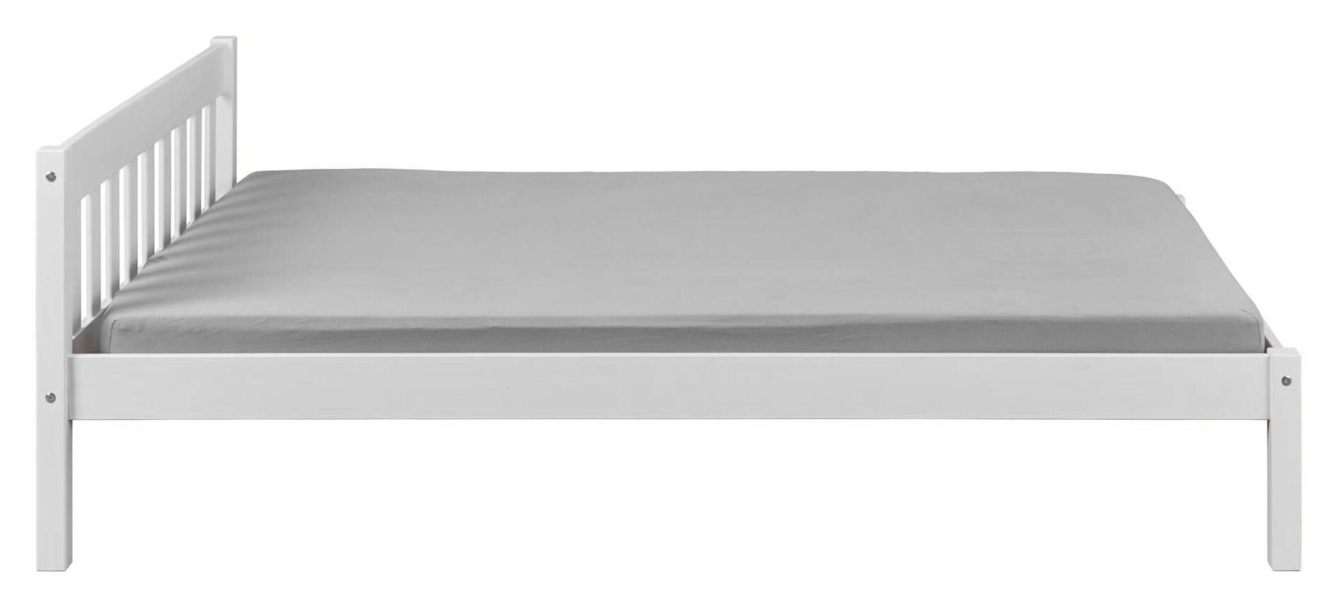 Bett Vilmar weiß Liegefläche B/L: ca. 140x200 cm