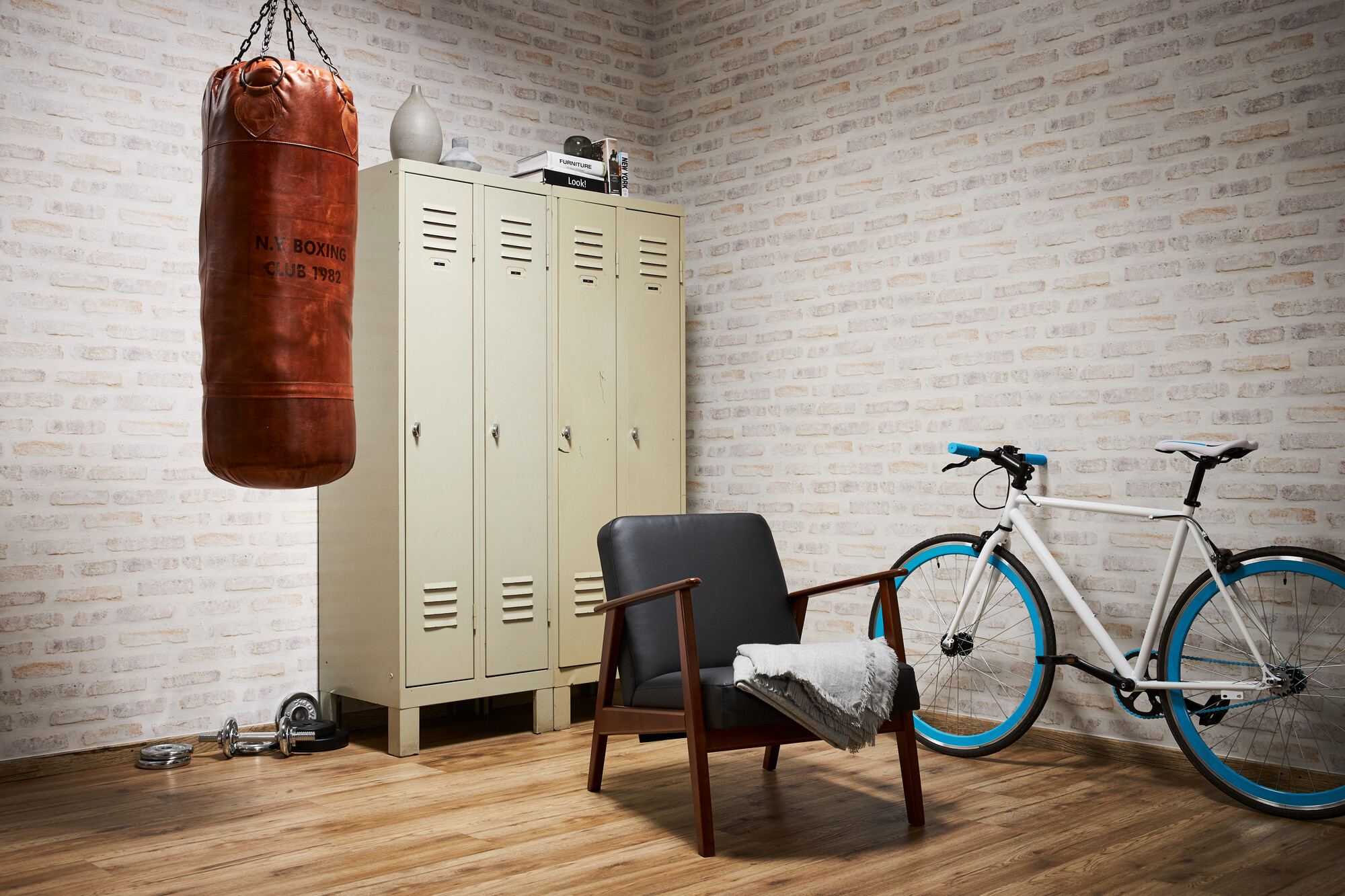 A.S.Creation Vliestapete rot grau B/H/D: ca. 53x1005x8,5 cm