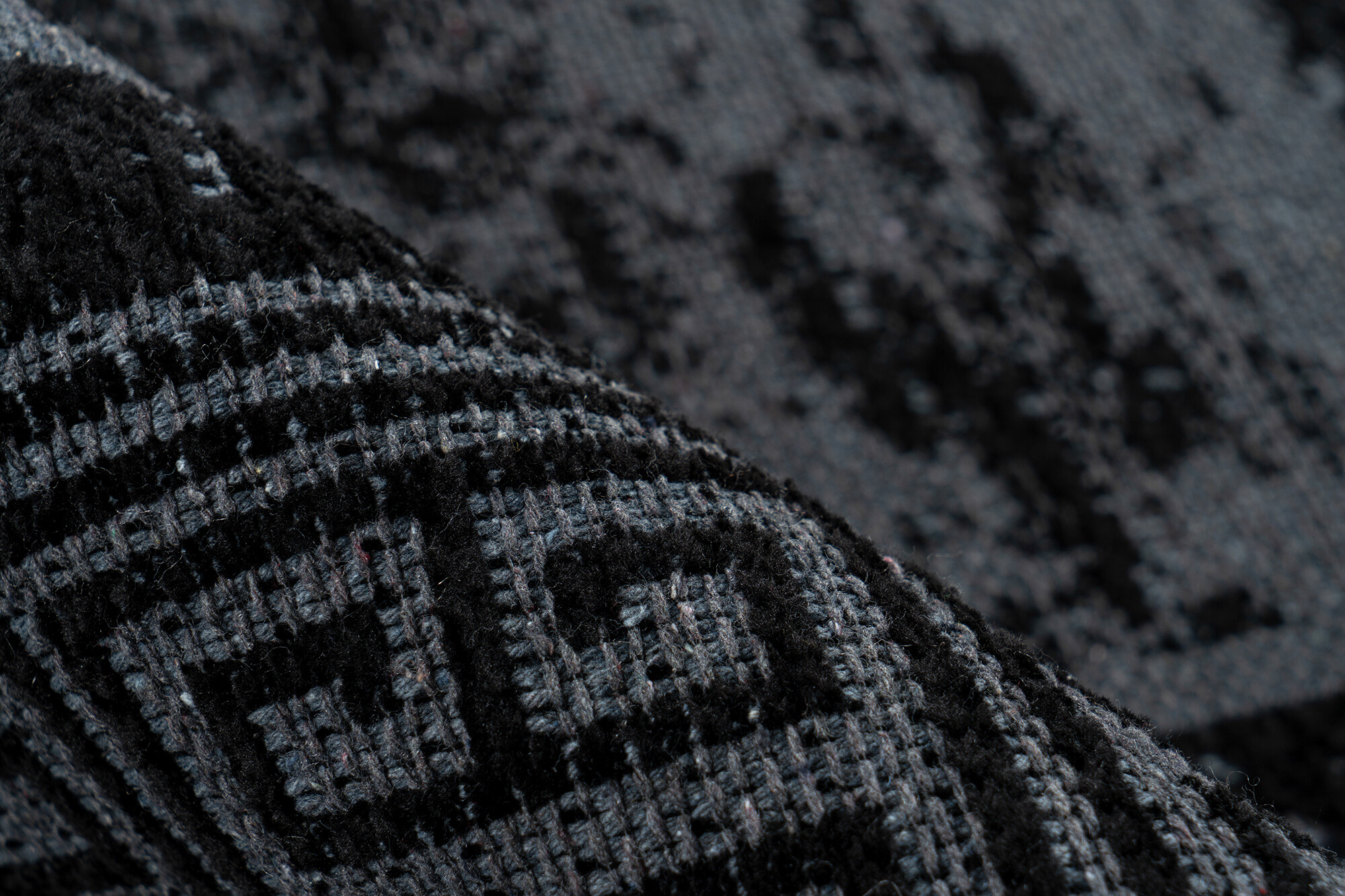 Kayoom Flachflorteppich Kalea 325 schwarz B/H/L: ca. 80x0,8x150 cm