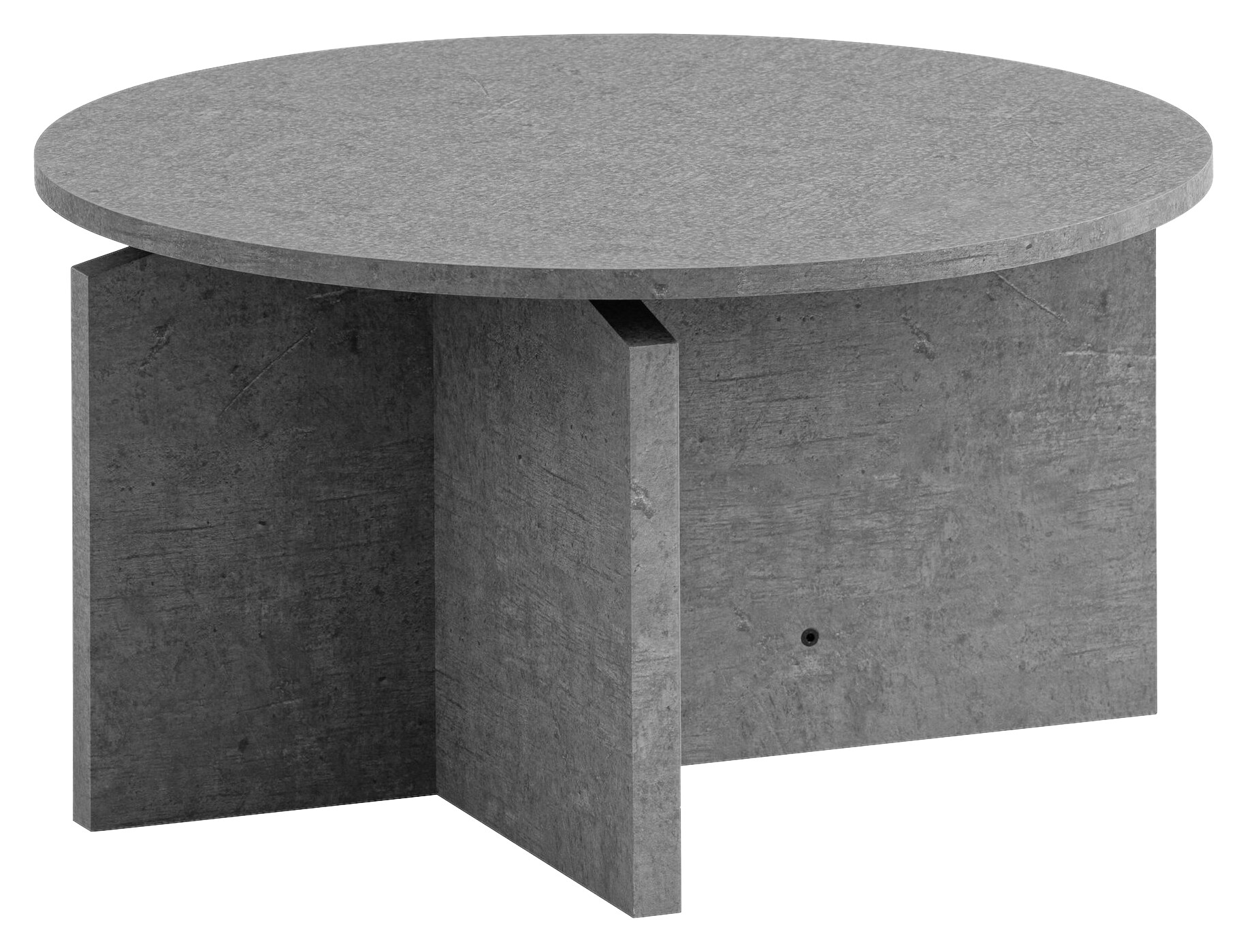 Wohnling Couchtisch Beton B/H/T: ca. 60x33x60 cm