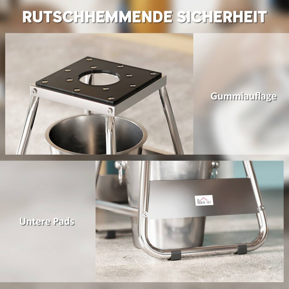 HOMCOM Motorradständer B/H/L: ca. 36x40,5x40 cm