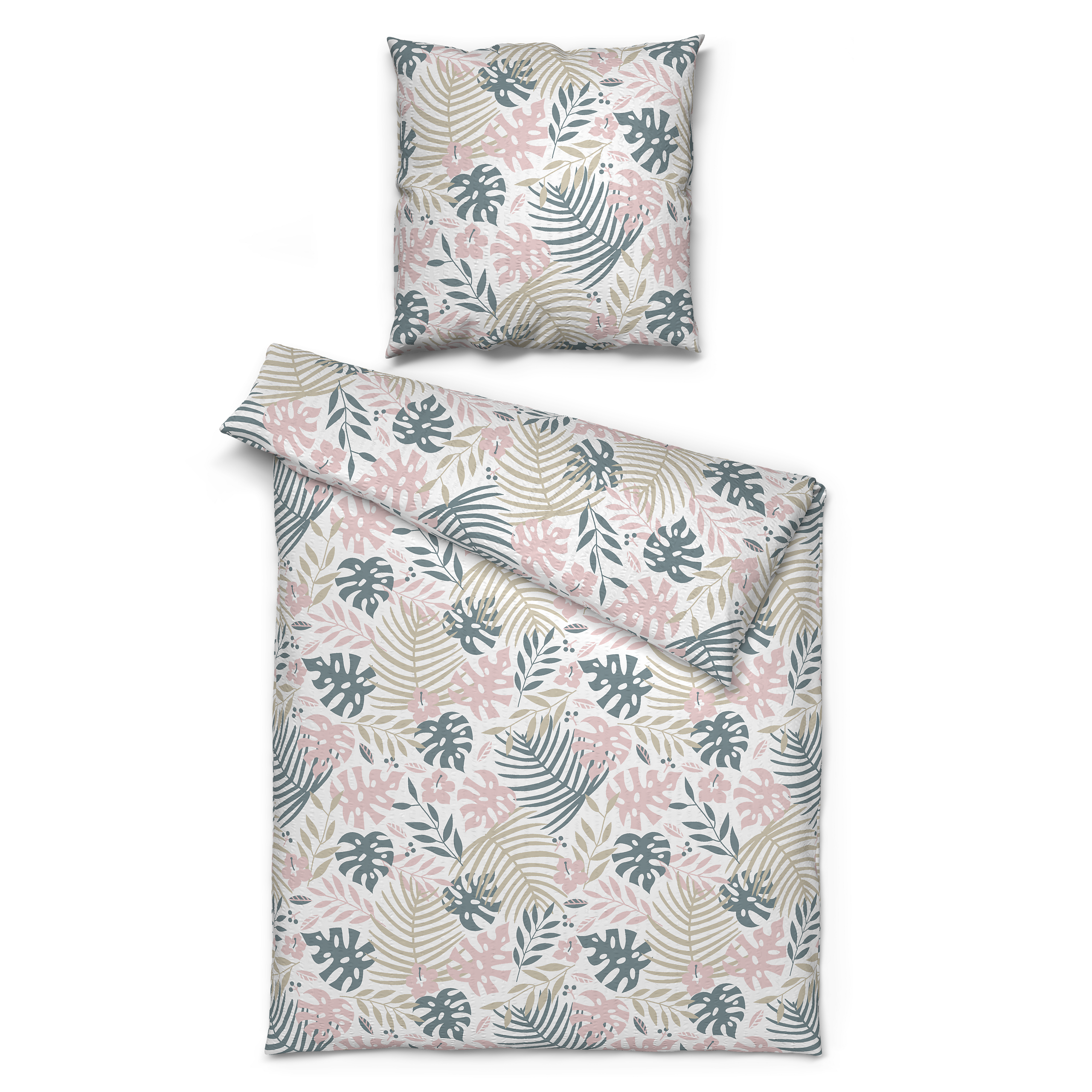 Microfaser Bettwäsche Seersucker