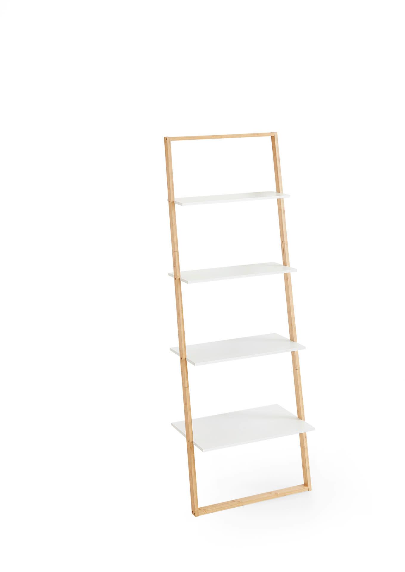 Regal natur weiß B/H/T: ca. 61x164x37 cm