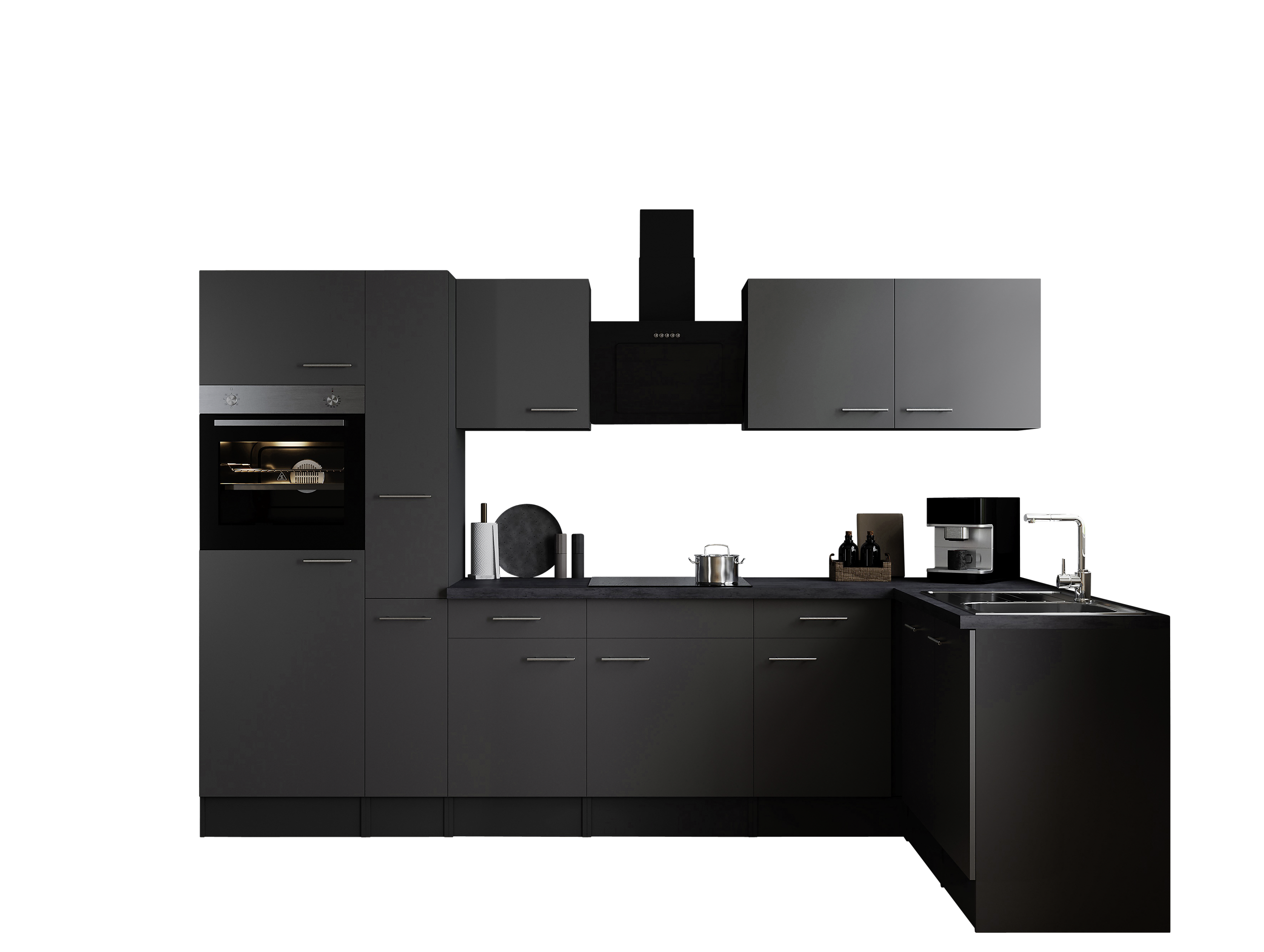 Winkelküche Oliver B/H/T: ca. 310x205x172 cm