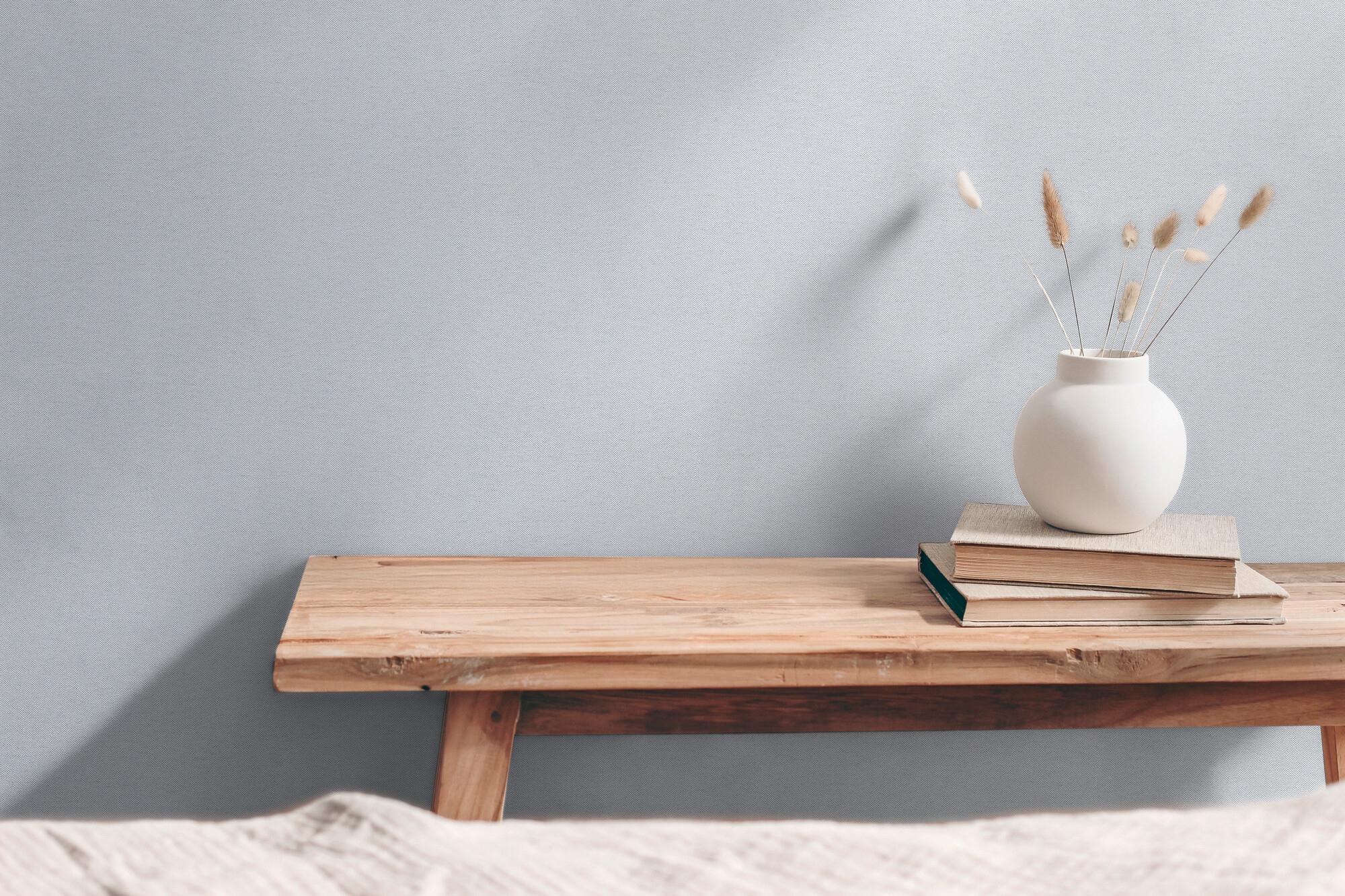 A.S.Creation Vliestapete grau blau weiß B/H/D: ca. 53x1005x9,3 cm