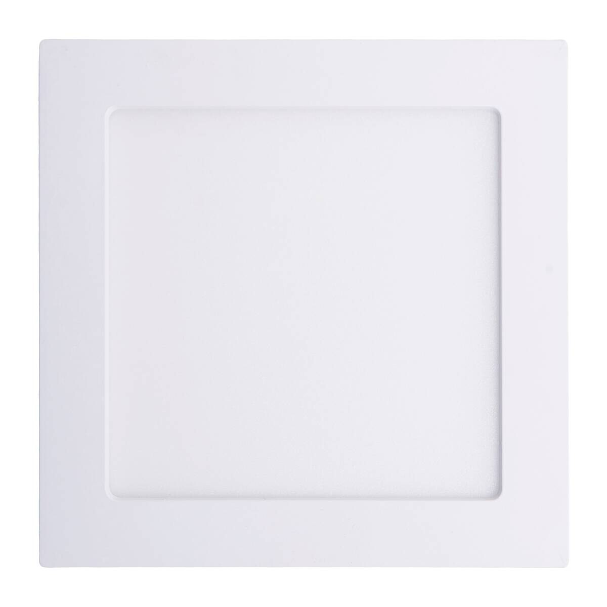 Näve Leuchten LED-Ein-/Aufbauleuchte weiß Kunststoff Metall B/H/T: ca. 22,7x3,5x22,7 cm