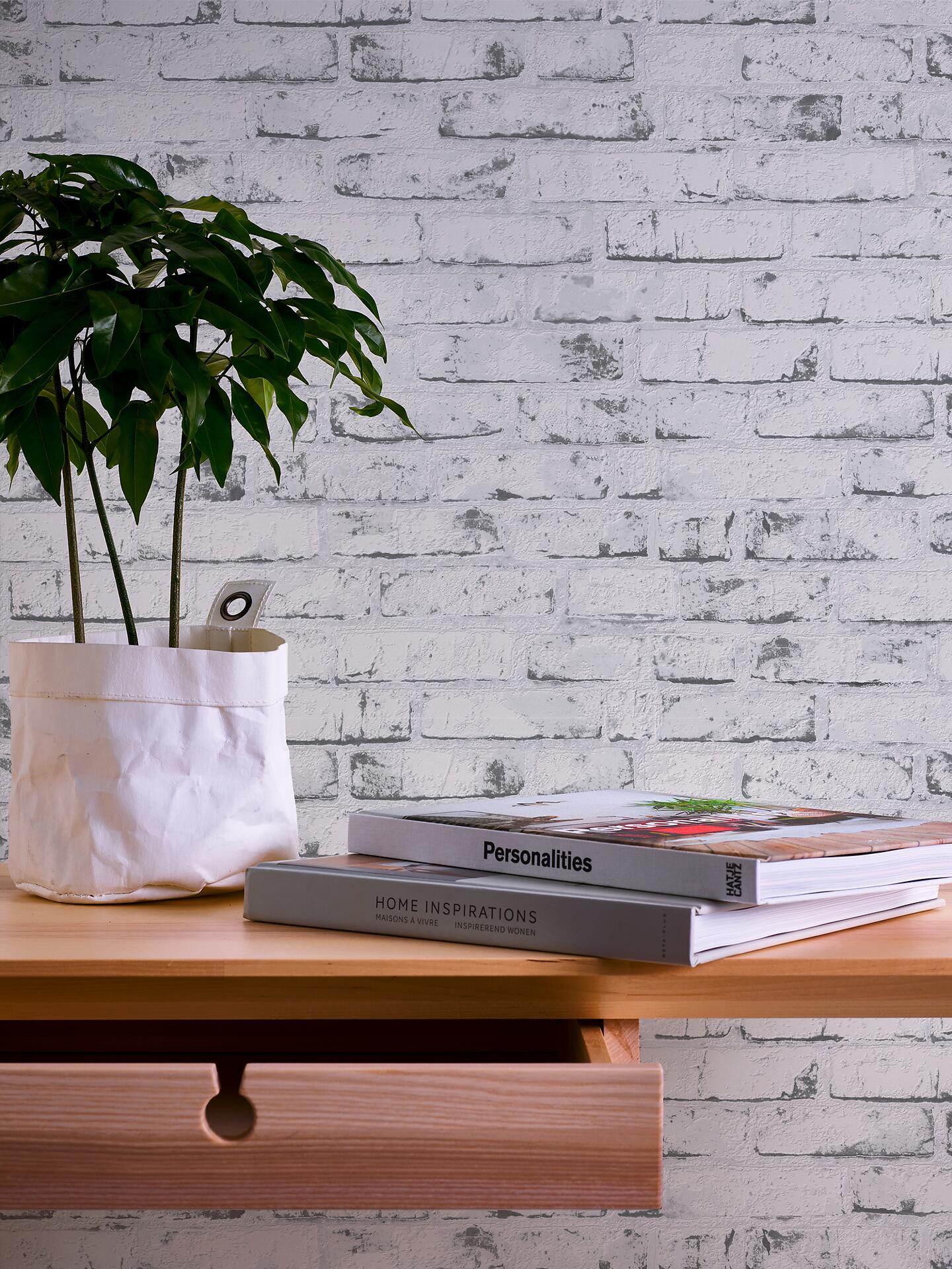 A.S.Creation Vliestapete Best of Wood`n Stone 2nd Edition Steine grau B/L: ca. 53x1005 cm