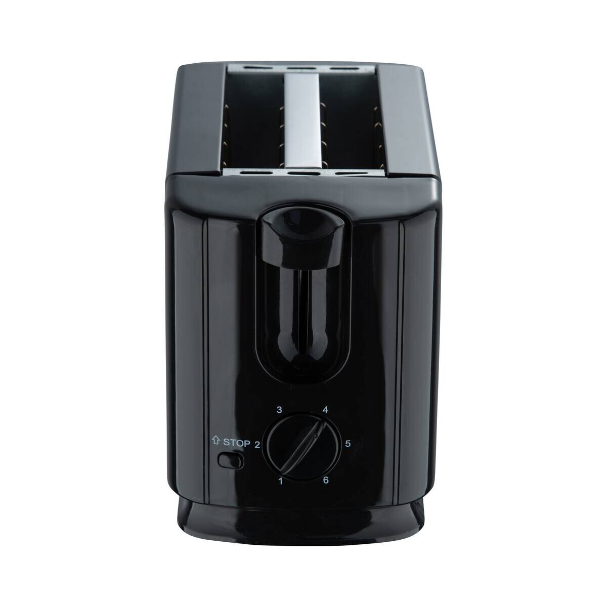 SWISS HOME Toaster schwarz Polypropylen Edelstahl B/H/L: ca. 15x18x25,5 cm