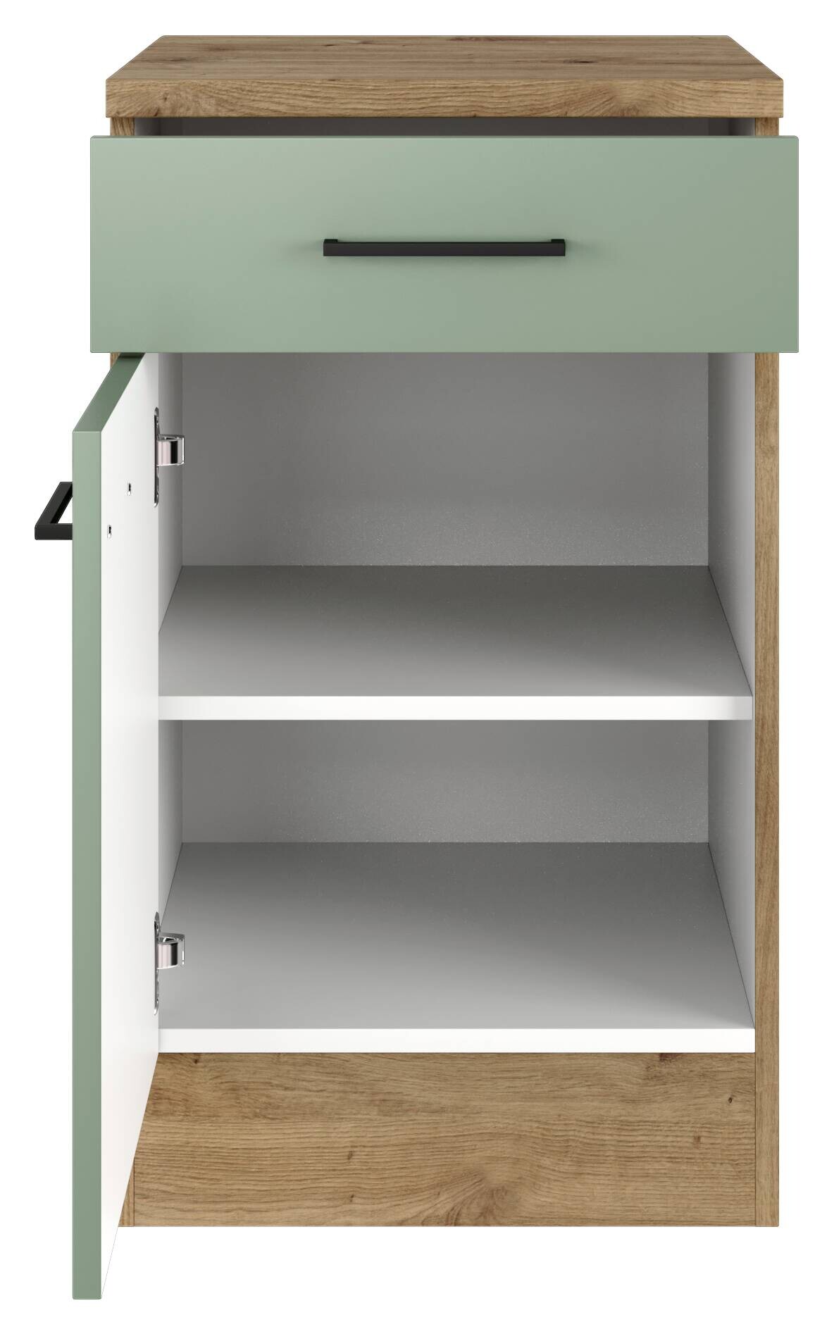 Flex-Well Unterschrank Cara grün B/H/T: ca. 50x85x60 cm