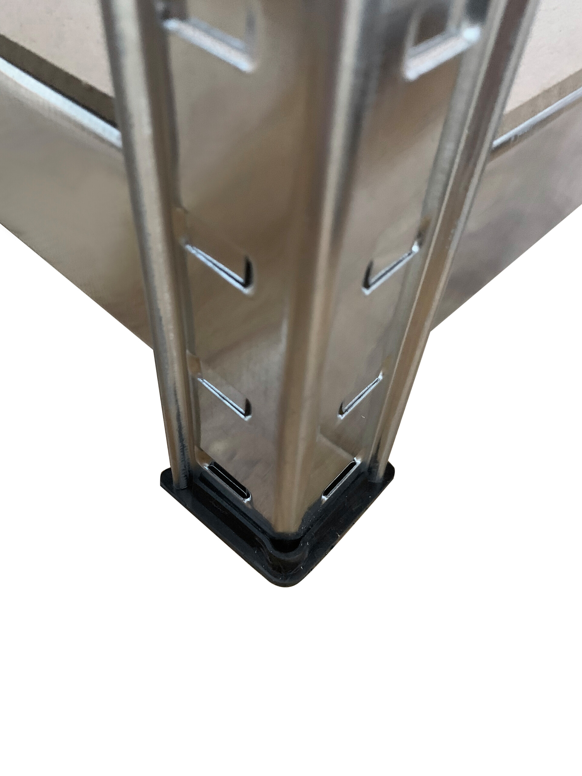 Schwerlaststeckregal 2er-Set verzinkt B/H/T: ca. 160x160x40 cm