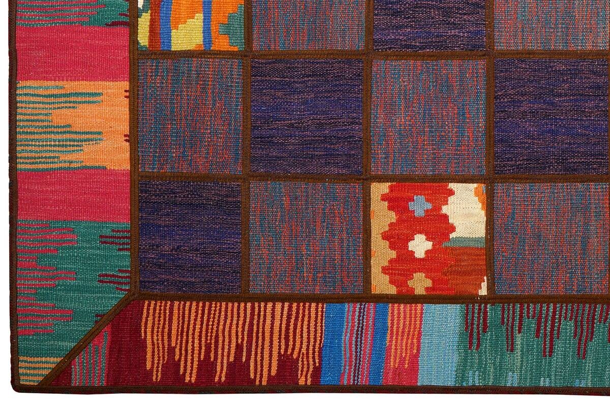 PersaTepp Teppich Kelim Tekkehdouz bunt B/H/L: ca. 150x1x200 cm