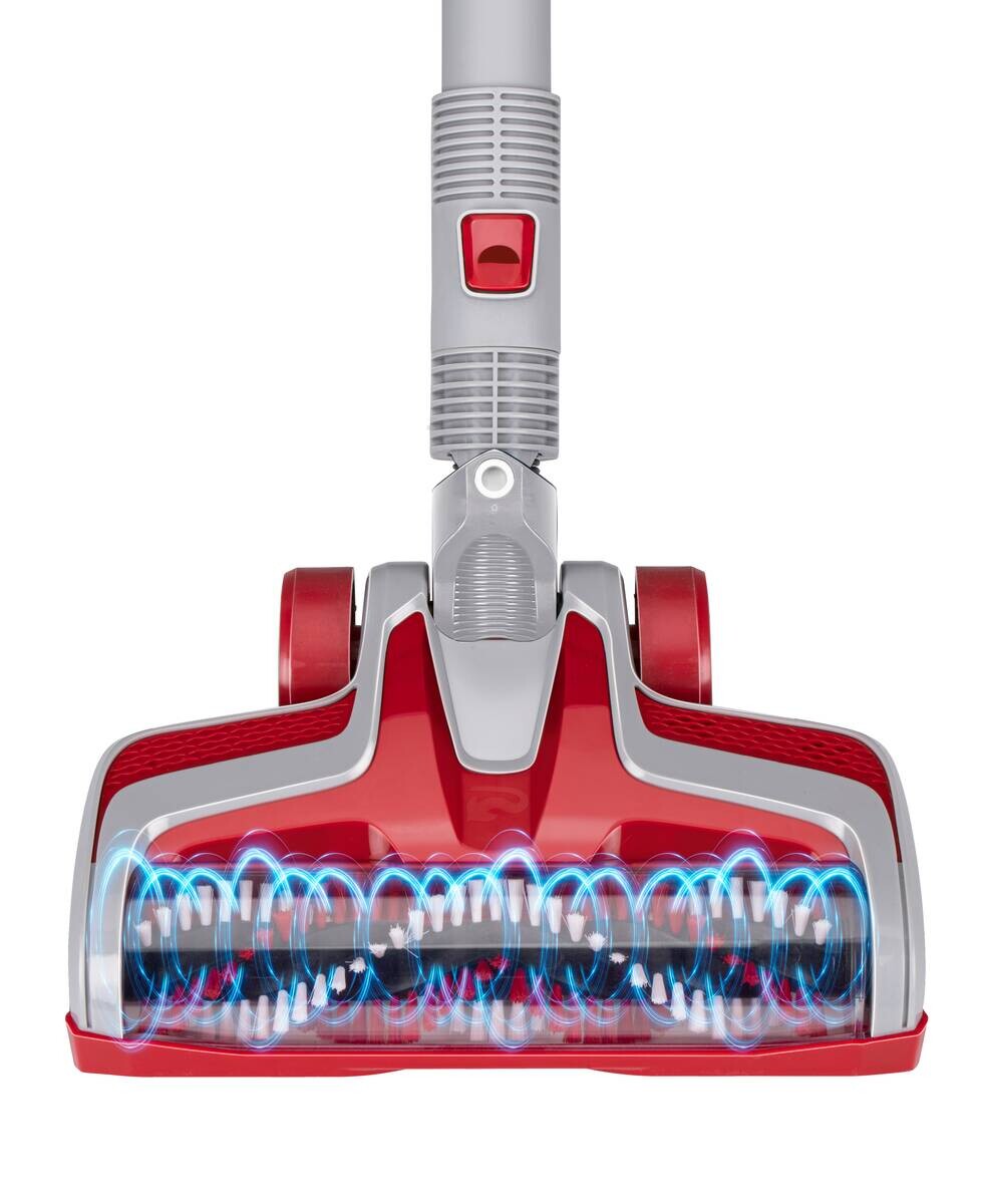 Dirt Devil Hand-/Stielstaubsauger DD9003 grau rot