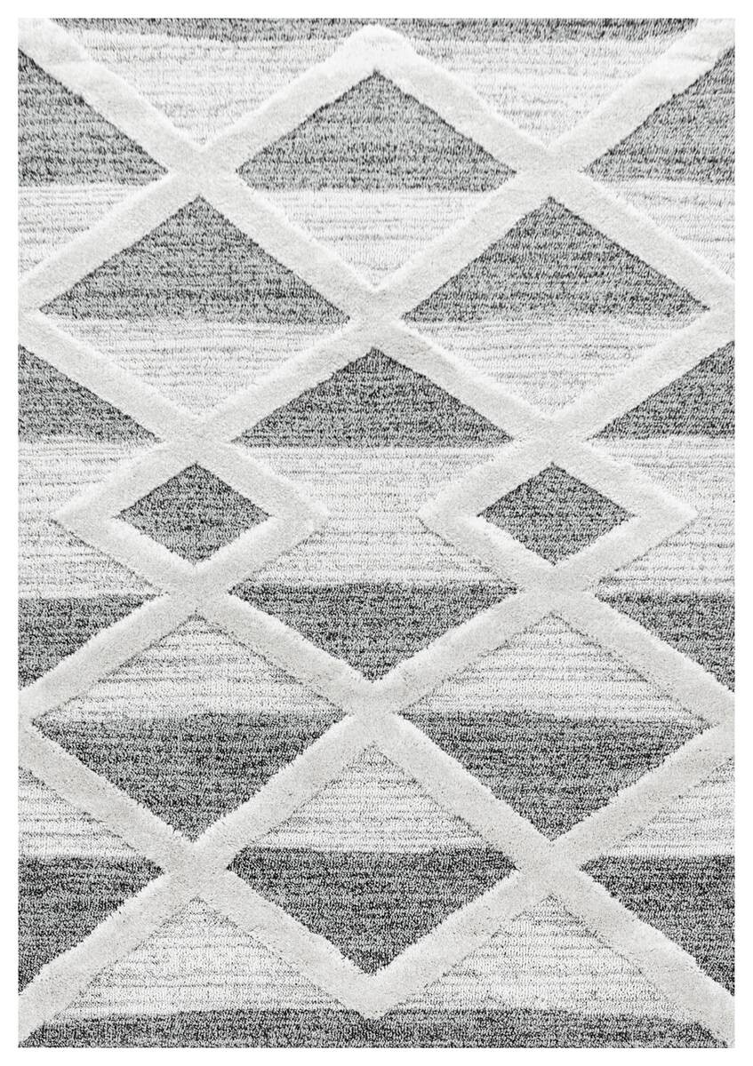 Ayyildiz Teppich PISA grau B/L: ca. 280x370 cm