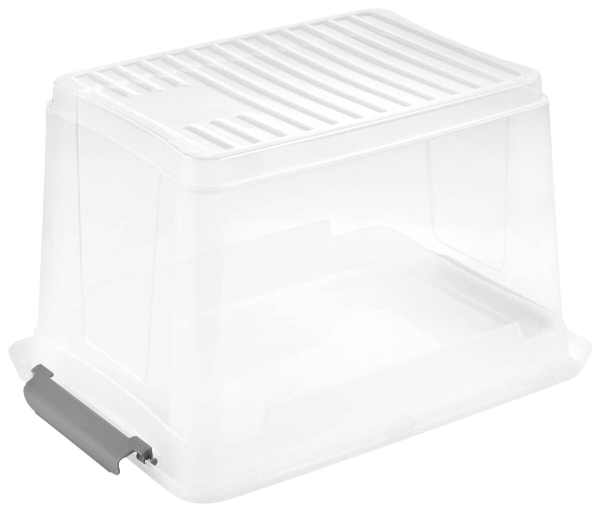 Aufbewahrungsbox transparent B/H/L: ca. 28,5x23,5x37,5 cm