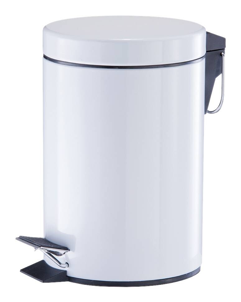 Zeller Kosmetikeimer weiß Metall B/H/L: ca. 17x26x17 cm