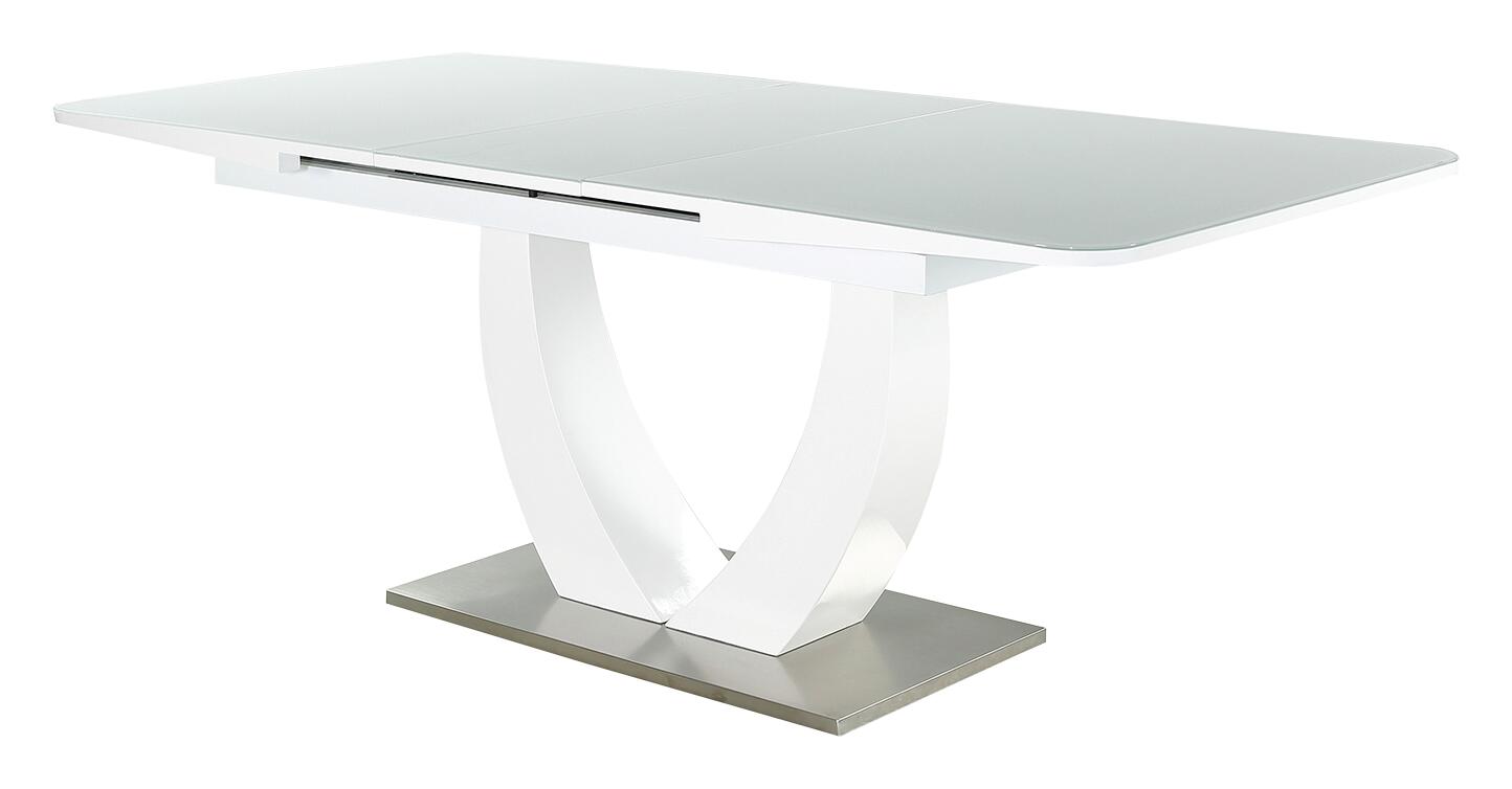 Esstisch  weiß Hochglanz B/H/T: ca. 160x76x90 cm