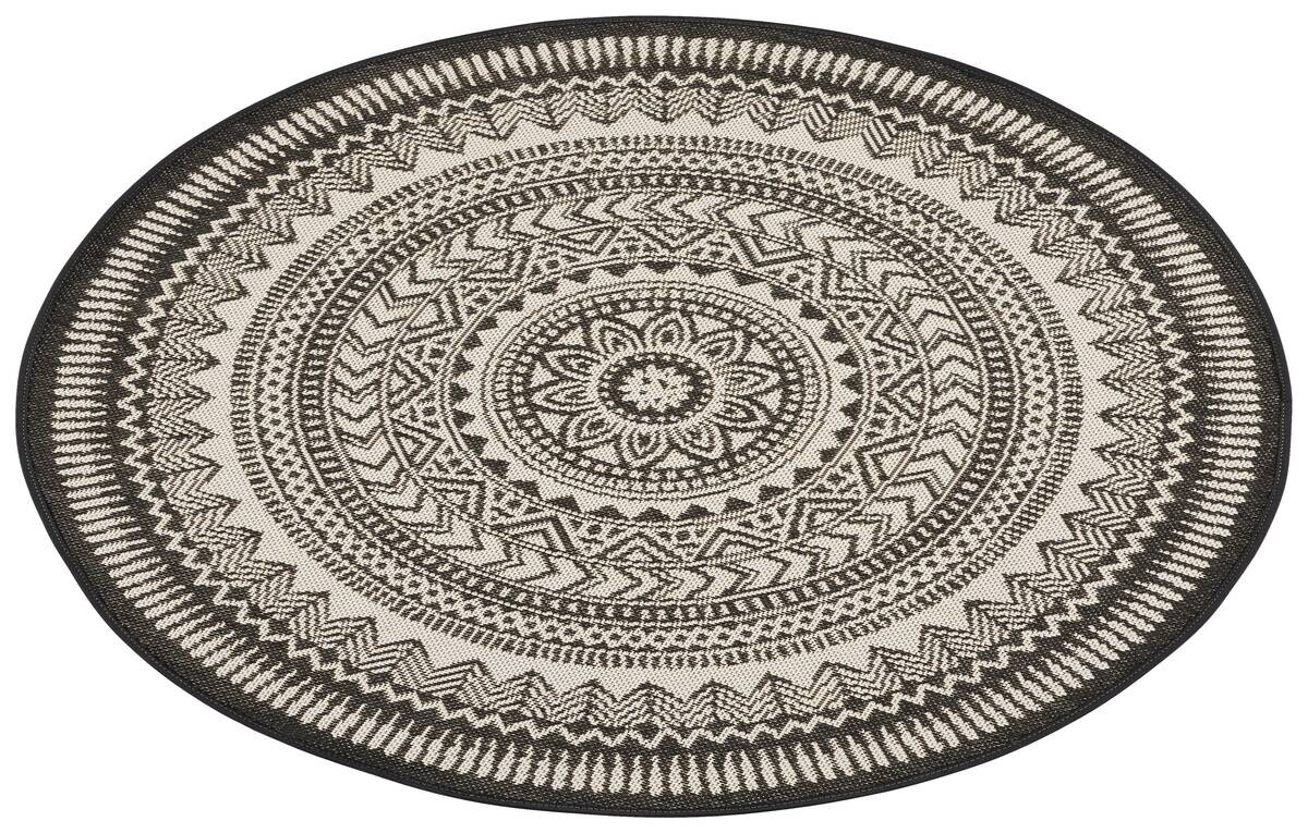 In-/Outdoor-Teppich Ambiente schwarz D: ca. 160 cm