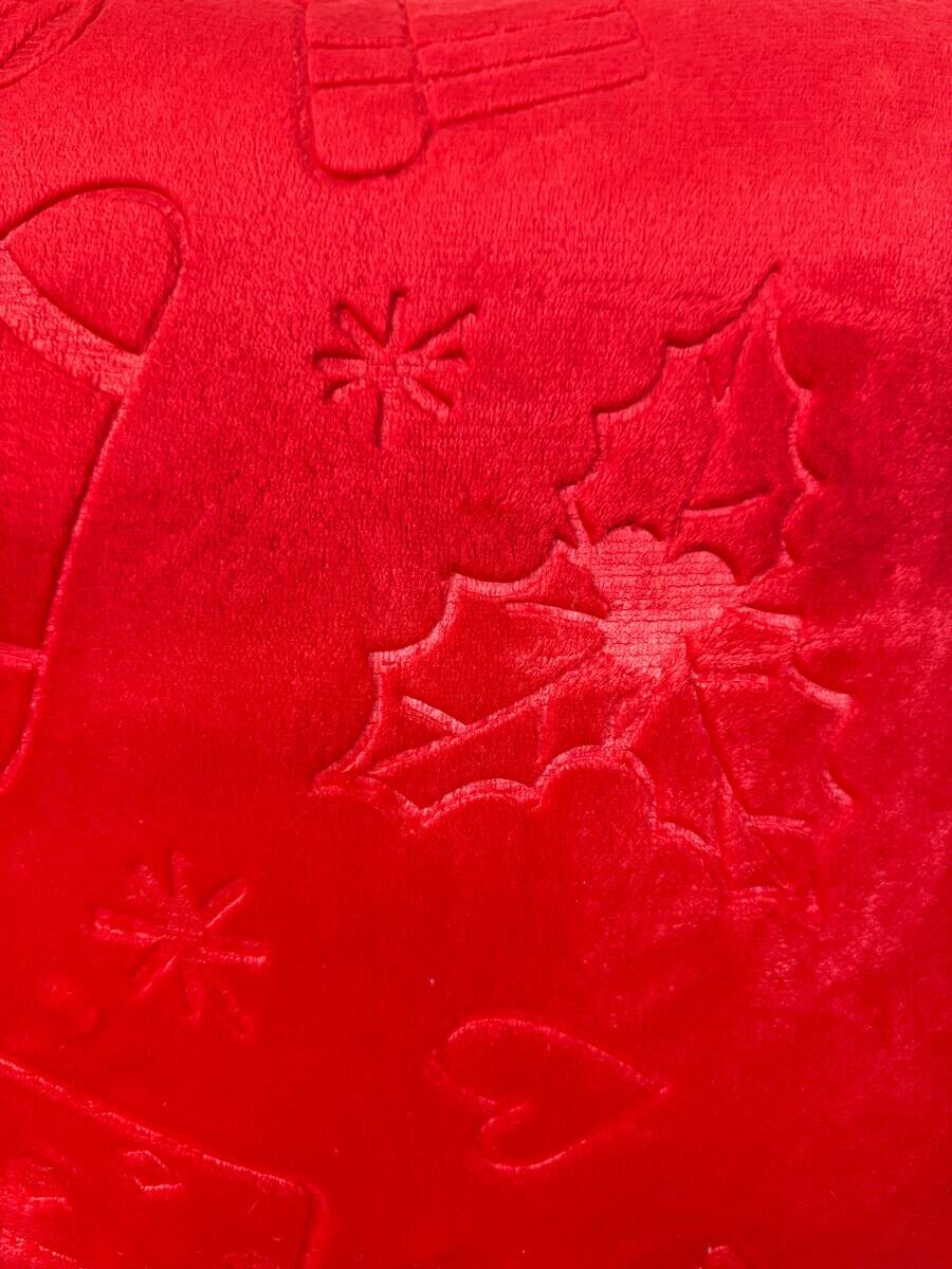 Dekokissen Weihnachten Flanell