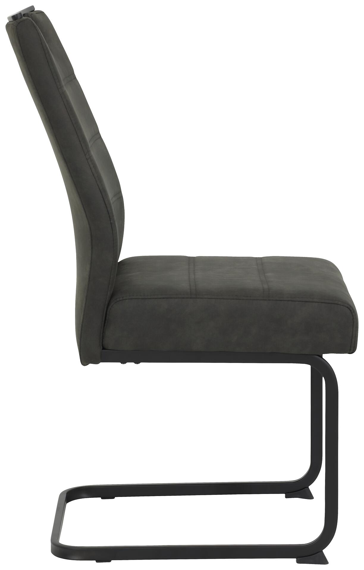 Schwingstuhl Kerstin anthrazit Vintage B/H/T: ca. 49x100x61 cm