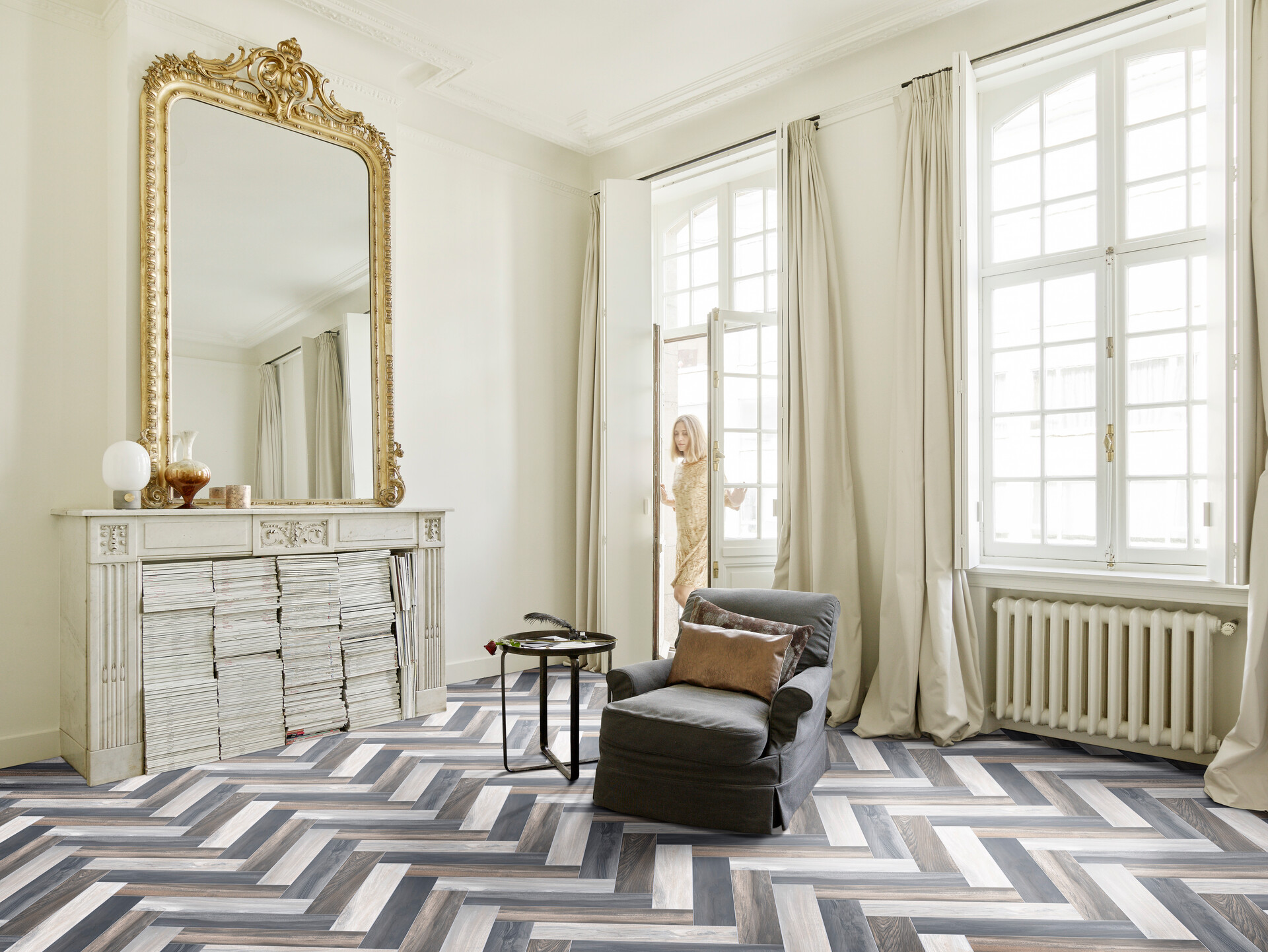 Vinylboden Novo Multi Fischgrät B: ca. 300 cm pro m²