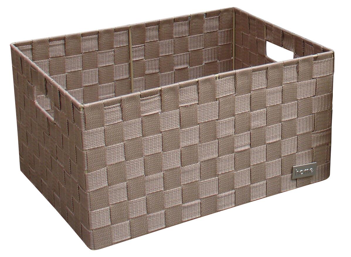 POCOline Aufbewahrungskorb taupe Nylon B/H/L: ca. 28x20x38 cm