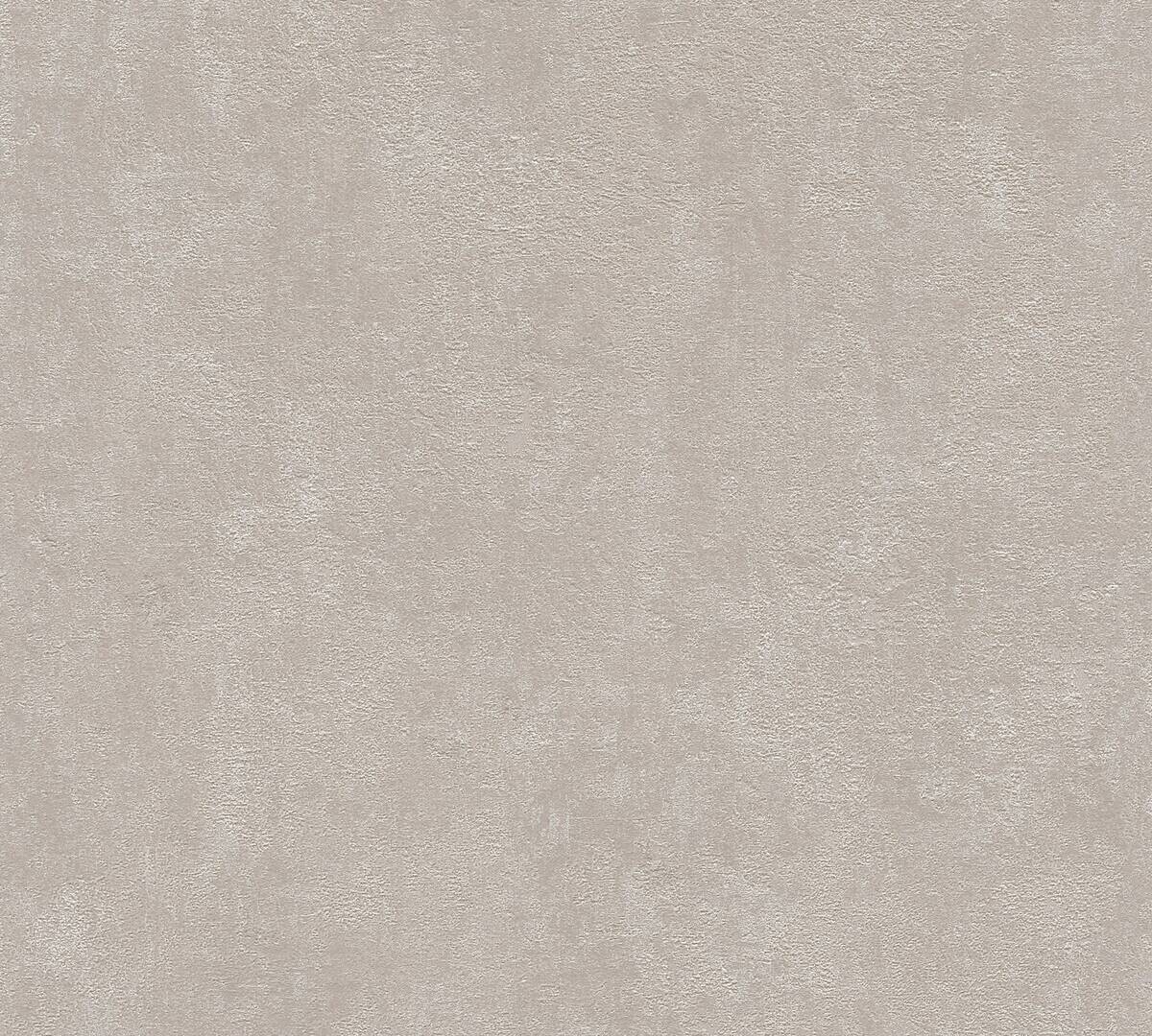 A.S.Creation Vliestapete Elements Uni braun B/L: ca. 53x1005 cm