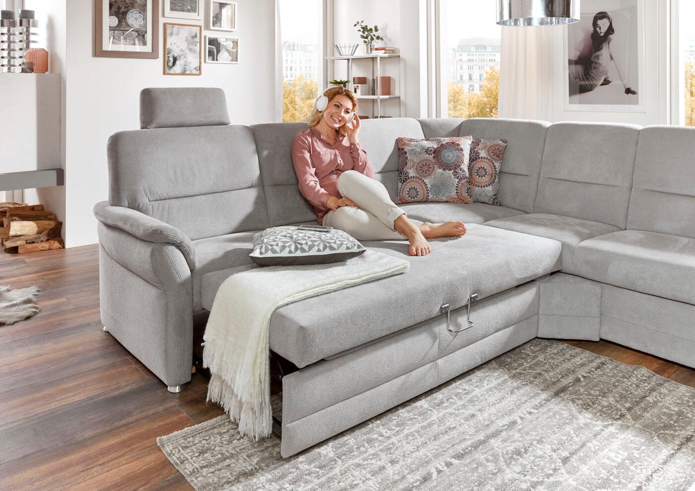 Wohnlandschaft Topasplan Q+ B/T: ca. 228x160 cm