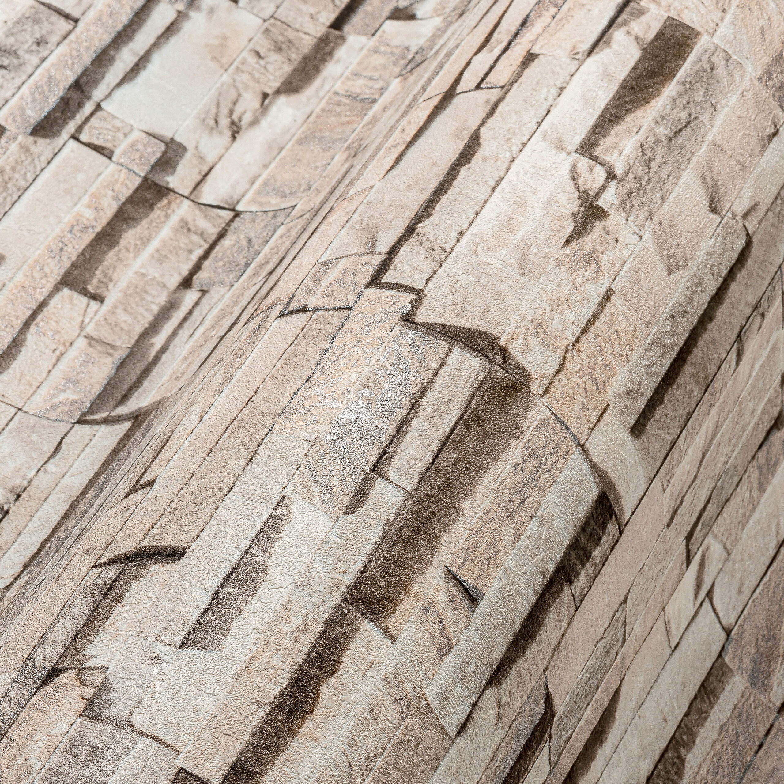 A.S.Creation Vliestapete braun B/H/D: ca. 53x1005x8,5 cm